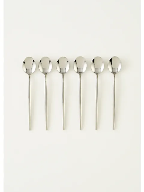 Bella Maison Siena 6'lı Çay Kaşığı Seti Silver - S000325677-18105