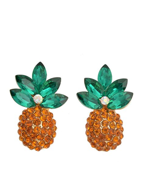 Pelin Aksesuar Ananas Küpe - S000046966-23173