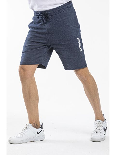 Süperlife Regular Fit Brooklyn Baskılı Erkek Şort SPR 208 - S000013957-17437