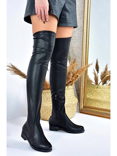 Fox Shoes G268573002 Siyah  Kadın Çizme - S000056089-19351