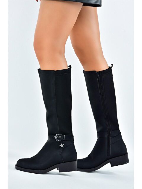 Fox Shoes G674240109 Siyah  Kadın Çizme - S000056051-19351
