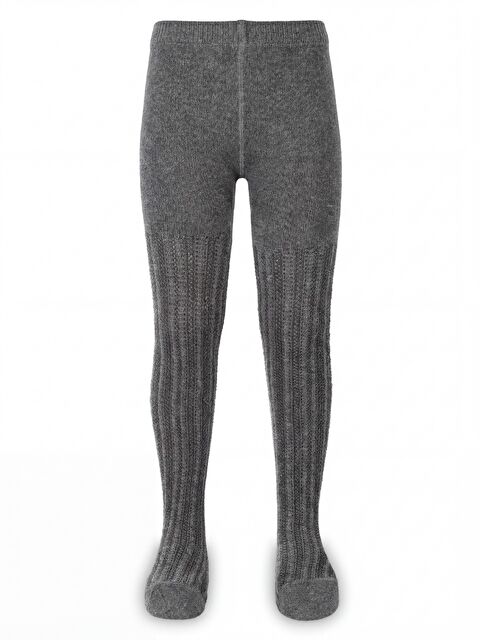 Civil Girls Rea 2-12 Yaş Kız Külotlu Çorap - Gri8-9 Yaş