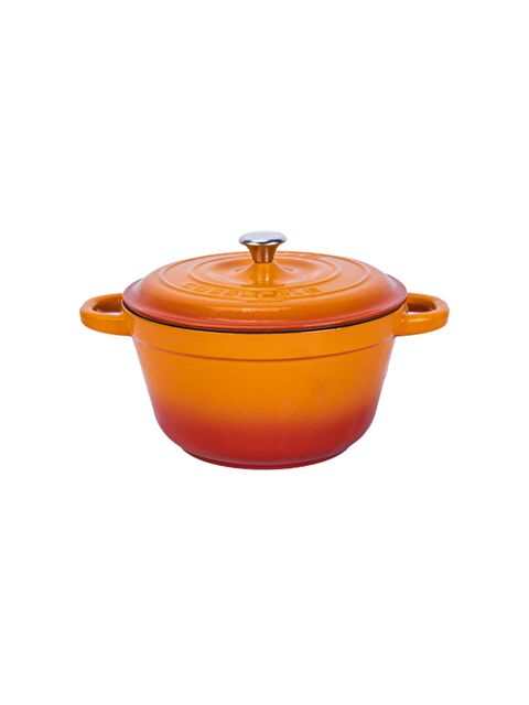 LAVA Yuvarlak Tencere Döküm Demir Kapak New Heritage Serisi Çap(Ø)22cm. - S000056521-20013