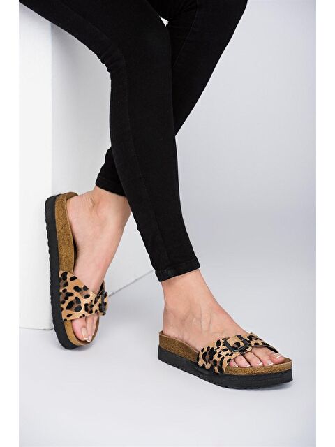 Fox Shoes D777824402 Taba Kadın Terlik - S000051768-37454