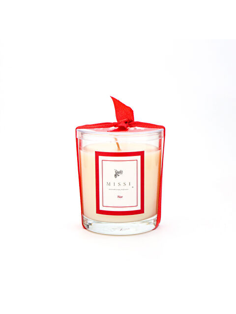 Missi Kapaklı Nar Kokulu Vegan Mum (140 gr) - S000084166-19965