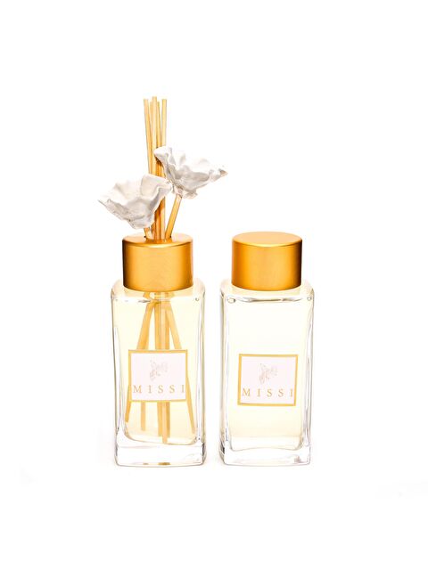 Missi 180 ml Kare Şişe Vanilya Sandal Oda Kokusu ve Kolonya Seti - S000178073-19965
