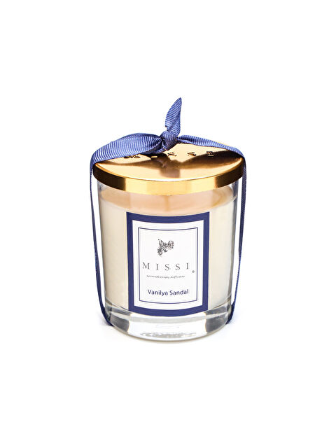 Missi Kapaklı Vanilya Sandal Vegan Mum (140 gr) - S000080365-19965