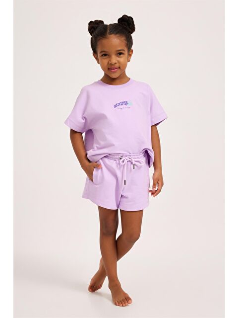 Katia And Bony Lavender Kız Çocuk Şort Lila - S000138023-17878