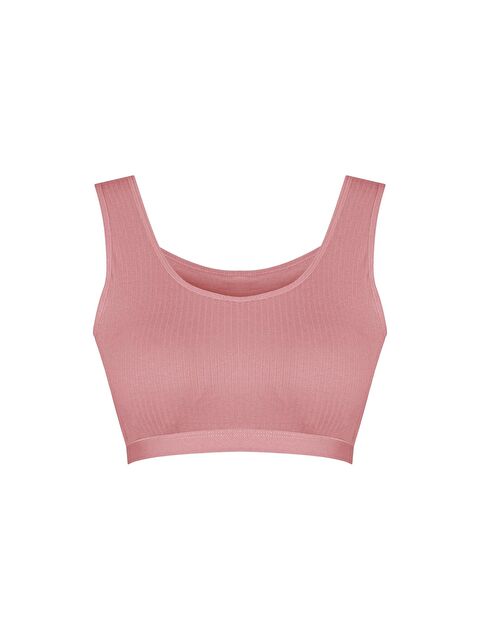 Hnx Fitilli Kalın Askılı Çıkarılabilir Kaplı Kadın Büstiyer - S000040728-26429