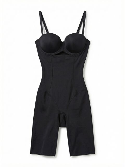 NBB Siyah Göğüsaltı Şortlu Korse - S000447839-19351