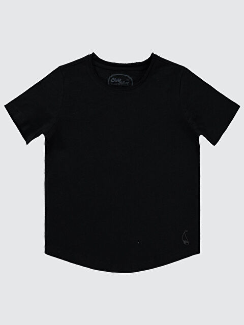 Civil Boys Erkek Çocuk Tişört 6-9 Yaş Siyah - S000198734-19351