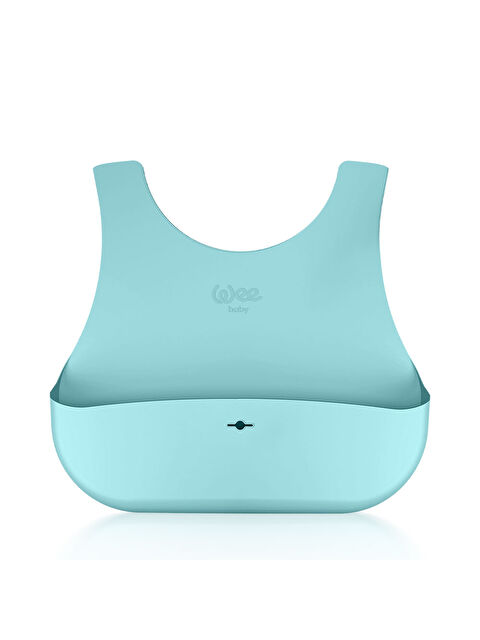 WEE BABY Nanninom Silikon Mama Önlüğü Mavi - S000413313-17234