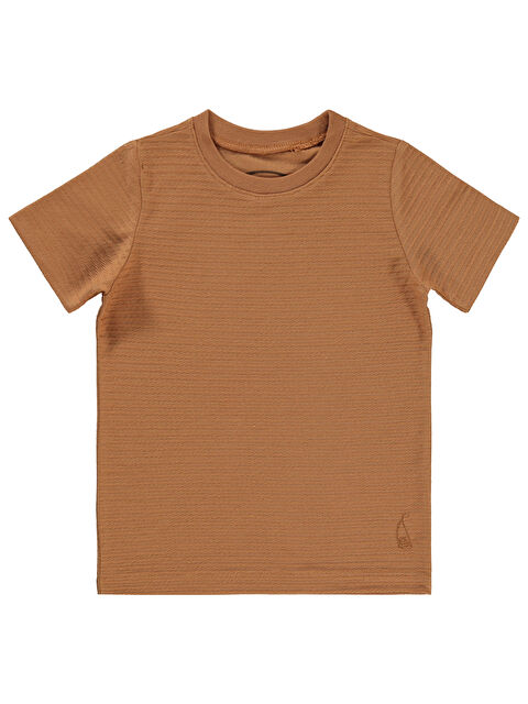 Civil Boys Erkek Çocuk Tişört 2-5 Yaş Tarçın - S000198707-19956