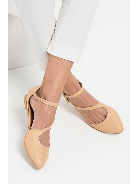 Fox Shoes Ten Kadın Babet D726016909 - S000032180-26407