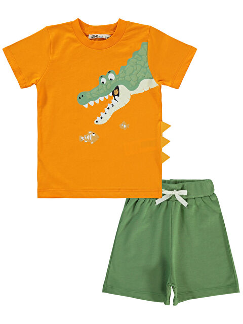 Civil Boys Erkek Çocuk Takım 2-5 Yaş Oranj