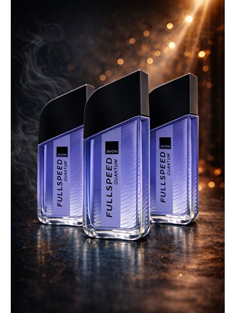 AVON Full Speed Quantum Erkek Parfüm Edt 100ml Üçlü Paket - S000412266-10231