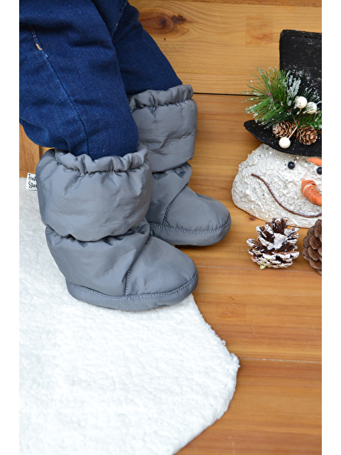 First Step Antrasit Unisex Bebek Astronot Bot-F-871 - S000089771-29666