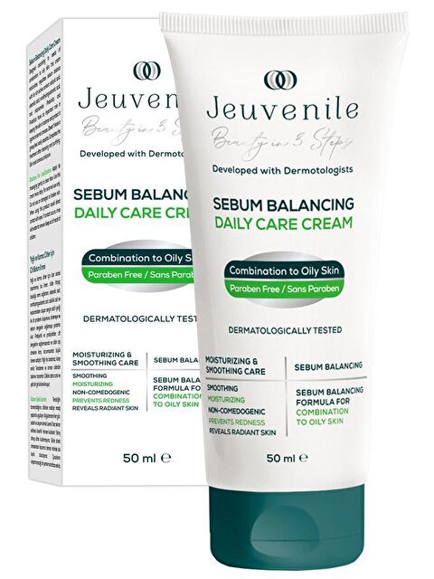 Jeuvenile Yağlı ve Karma Ciltler için Cilt Bakım Kremi - S000107626-36