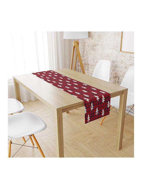 Evmila Çam Ağaçları Desen Runner Llrn 76 40x140 cm - S000088733-23173