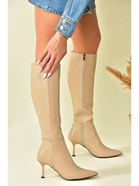 Fox Shoes N2821101 Ten Kadın Çizme - S000056174-26407