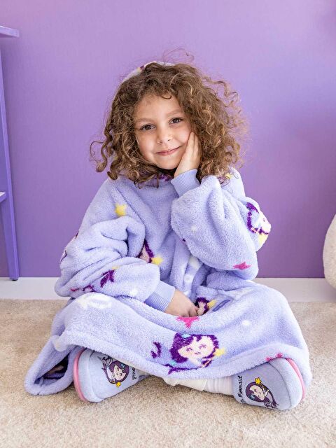 Milk&Moo Giyilebilir Çocuk Battaniye Küçük Deniz Kızı
