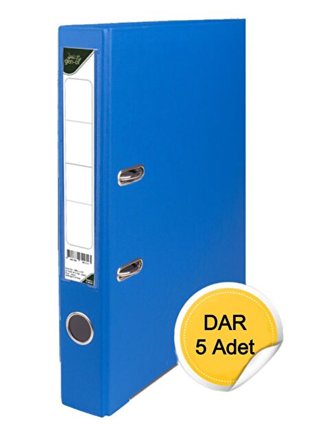 Gen-Of Plastik Klasör Dar Mavi 5 Li - S000076642-17234