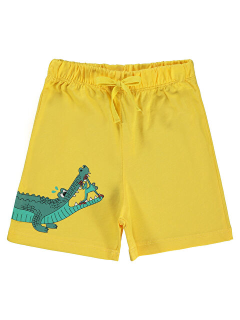 Civil Boys Erkek Çocuk Şort 2-5 Yaş Sarı