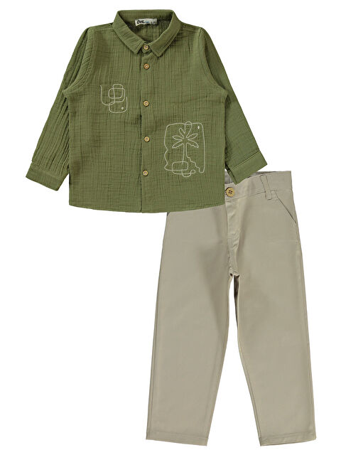 Civil Boys Erkek Çocuk Takım 2-5 Yaş Haki - S000369329-18547