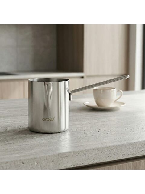 Arow No.5 Felix Çelik Cezve - Inox - S000373276-20600