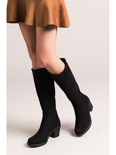 Fox Shoes C674250302 Siyah Kadın Çizme - S000056133-19351
