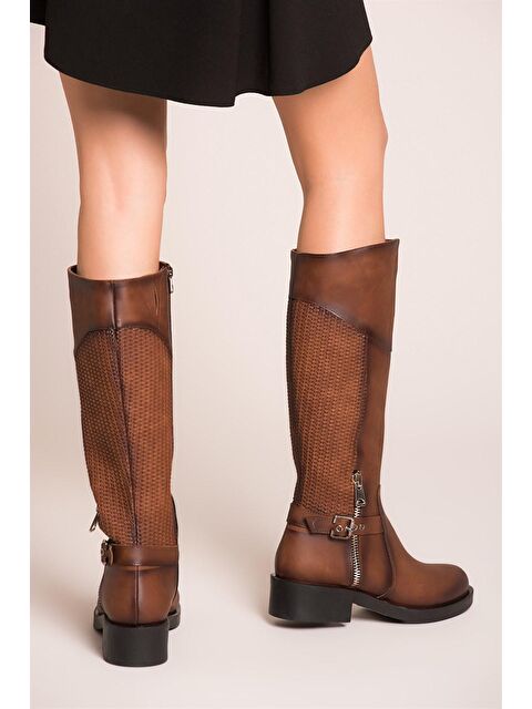 Fox Shoes C674270109 Taba Kadın Çizme - S000056138-37454