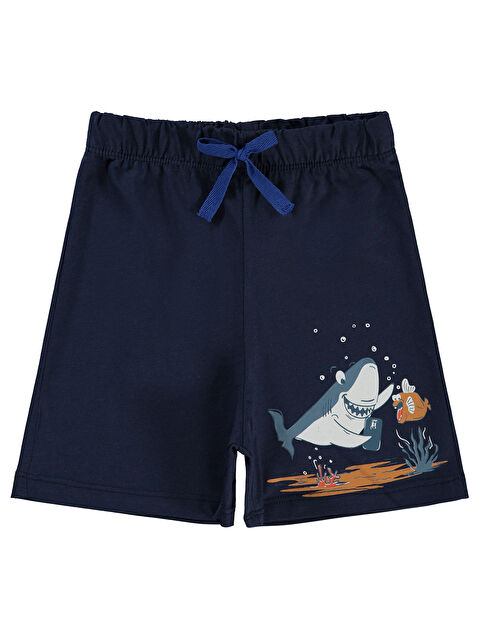 Civil Boys Erkek Çocuk Şort 2-5 Yaş Saks Mavisi