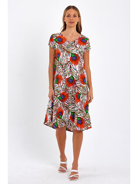 Rodi Kadın Desenli Elbise - S000084718-19999