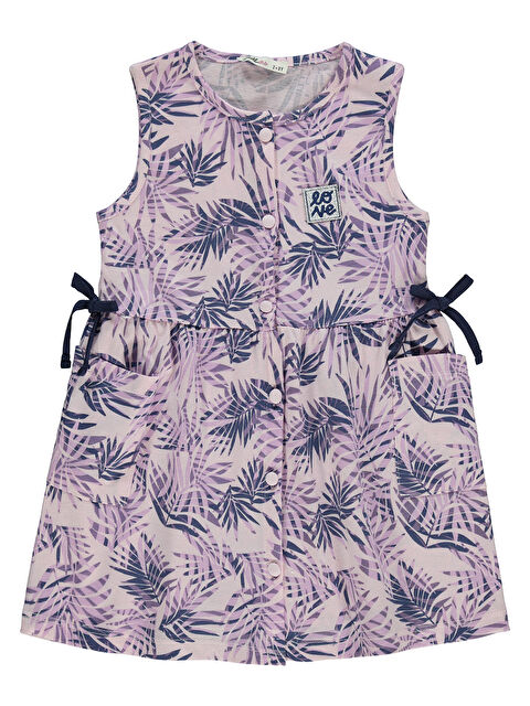 Civil Girls Kız Çocuk Elbise 2-5 Yaş Lila