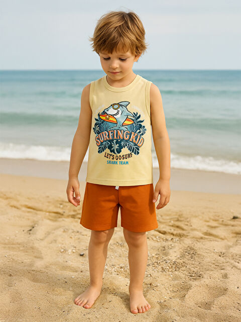 Civil Boys Erkek Çocuk Takım 2-5 Yaş Taş Rengi