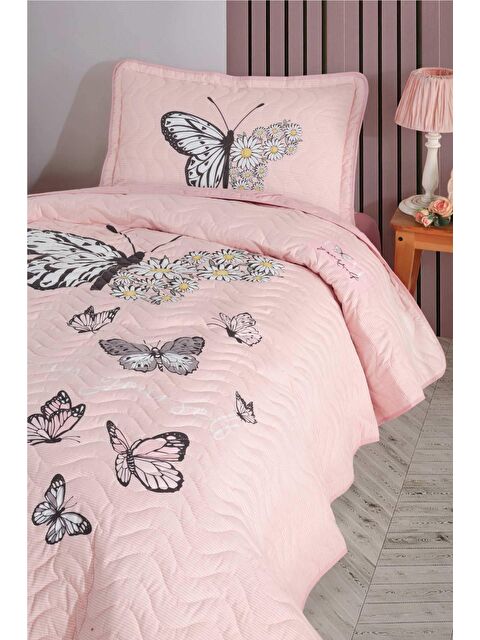 Clasy %100 Pamuk Tek Kişilik Yatak Örtüsü Seti - S000064629-24085