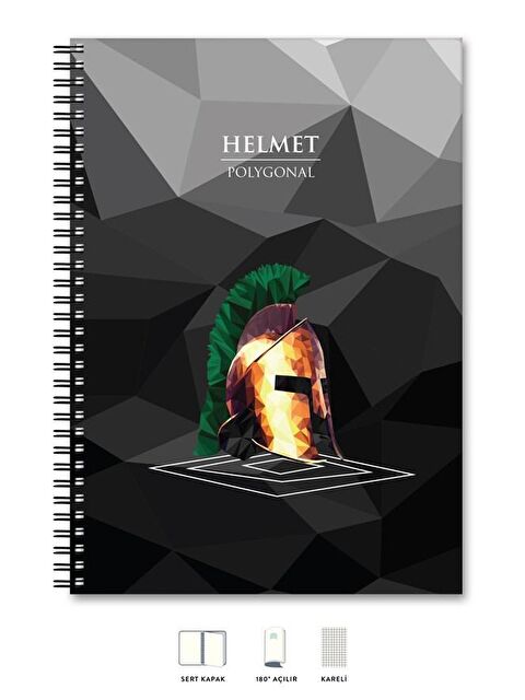 LE COLOR A4 Defter Kareli 200 syf Kask Polygonal - S000057360-19351