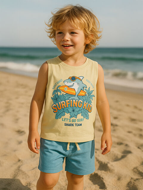 Civil Boys Erkek Çocuk Takım 2-5 Yaş Turkuaz