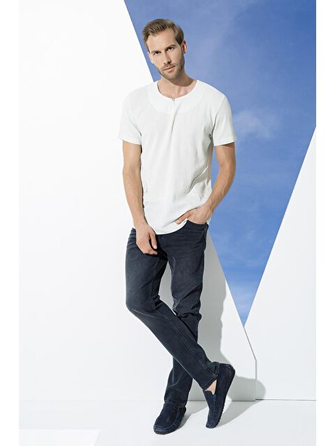 For You Man Organik Tek Düğme Kısakol Yeşil %100 Pamuk Gömlek - S000021728-20054