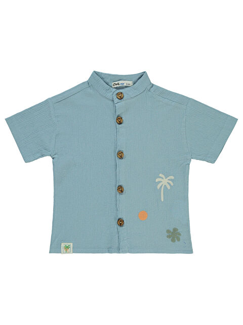 Civil Boys Erkek Çocuk Gömlek 2-5 Yaş Mavi - S000367991-17234