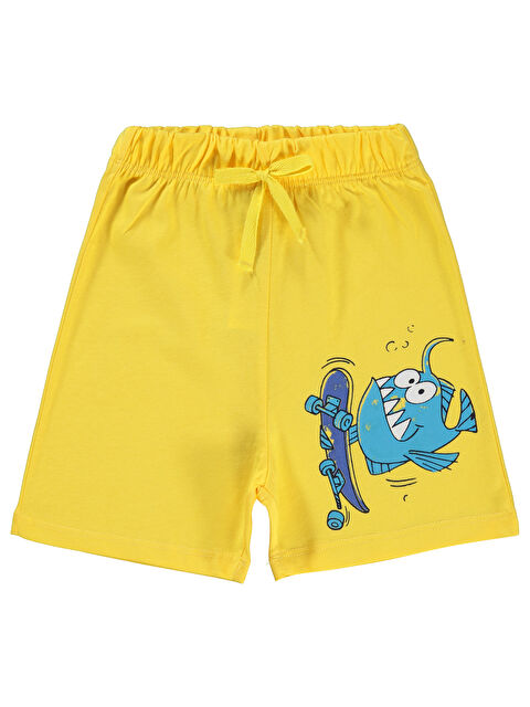 Civil Boys Erkek Çocuk Şort 2-5 Yaş Sarı