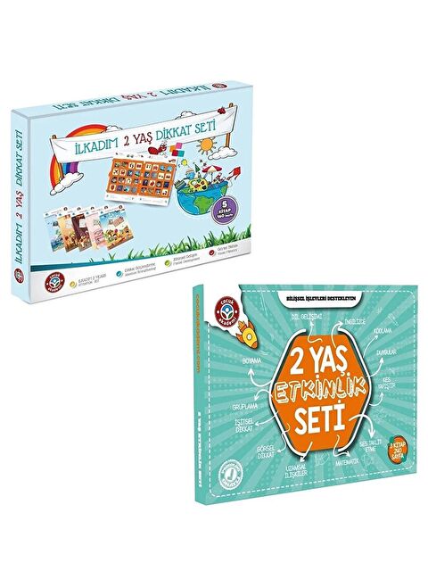 Çocuk Akademi 2 Yaş Dikkat Ve 2 Yaş Etkinlik Seti - S000073769-20063