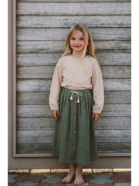 CİGİT Kız Çocuk Müslin Etek - S000424430-18547