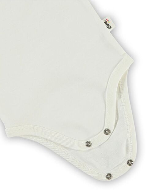 Civil Baby Düz Uzun Kol 5 li 1-3 Yaş Çıtçıtlı Badi - Beyaz 3-4 Yaş - S000341972-20063