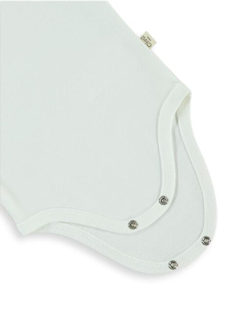 Civil Baby Düz Sıfır Kol 3-9 Ay Çıtçıtlı Badi - Beyaz 9-12 Ay - S000203187-20063