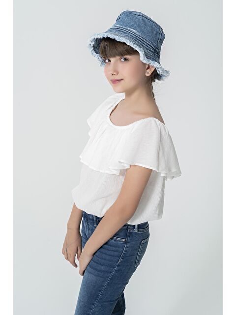 For You Kids Denim Şapka - S000015606-17234