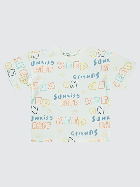 Civil Boys Keep On Oversize 6-9 Yaş Tişört - Bej7-8 Yaş - S000199237-19966