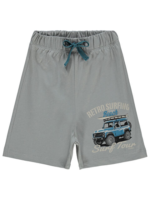 Civil Boys Erkek Çocuk Şort 2-5 Yaş Açık Gri