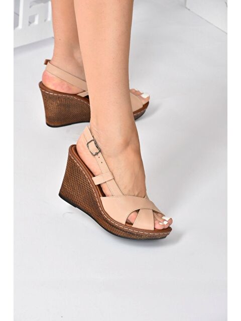 Fox Shoes K674041309 Ten Dolgu Taban Kadın Ayakkabı - S000051759-26407