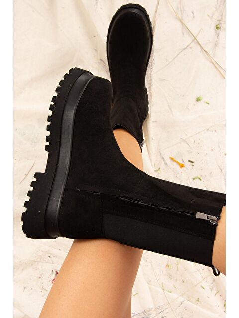 Fox Shoes J267063102 Siyah Kadın Bot - S000055193-19351